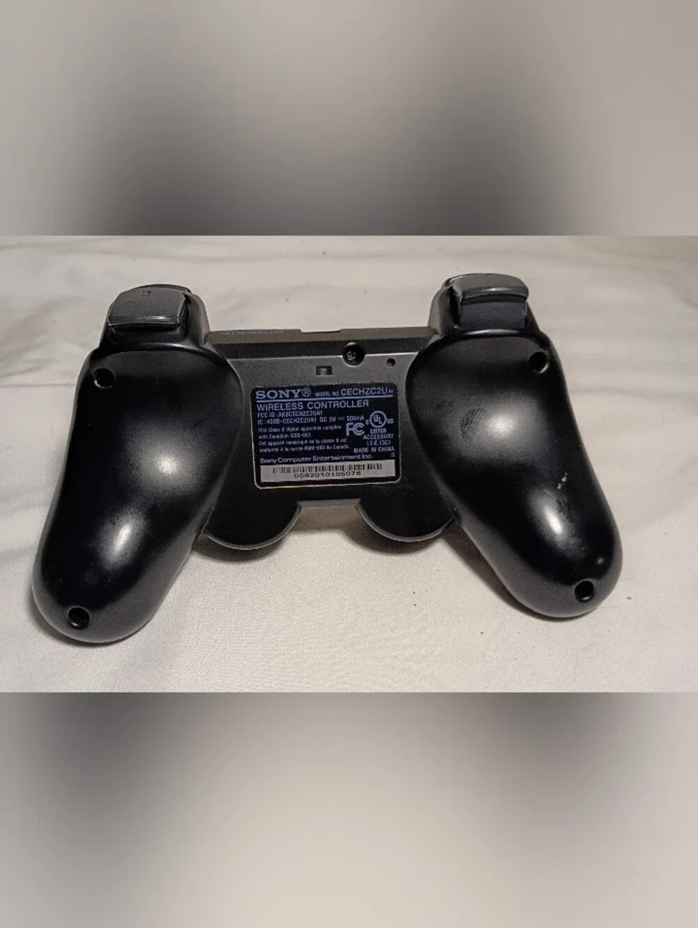 Official Sony PS3 DualShock 3 Controller Black CECHZC2UA1 Authentic OEM